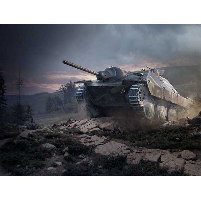 Plastikov model tanku 38t HETZER (1:35) - Italeri Model Kit World of Tanks 36511